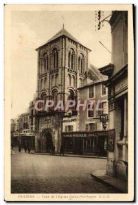 Old Postcard Poitiers Tower of L & # 39Eglise Saint Porchaire Philoque