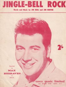 Jingle Bell Rock Max Bygraves 1950s Sheet Music