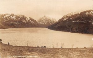 Joseph Oregon Wallowa Lake Scenic View Real Photo Postcard AA84288