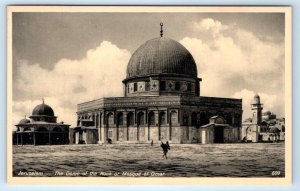 JERUSALEM The Dome of the Rock or Mosque of Omar ISRAEL Postcard