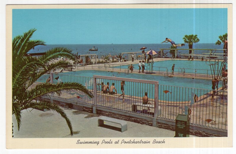 New Orleans, Louisiana, Swimming Pools at Pontchartrain Beach