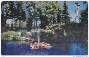 McIntyre Park, a local beauty spot, Edmonton, Alberta, Canada, PU-1958