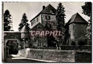 Old Postcard Luxemborg Mersch The Castle