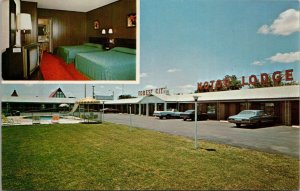 Forest City Motor Lodge St. James MO Postcard PC486