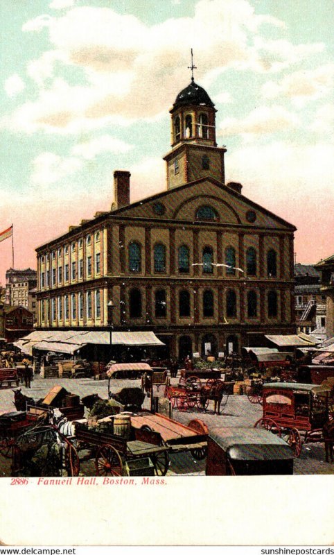 Massachusetts Boston Faneuil Hall