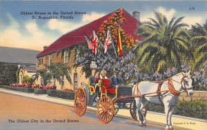 Oldest House in the US Oldest City in the United States - St Augustine, Flori...