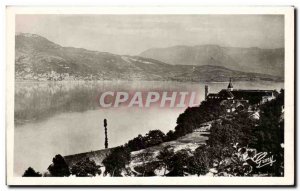 Old Postcard Savoy Pittoresqu eAbbaye d & # 39Hautecombe Lake Bourget Aix Les...