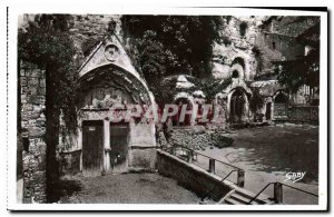 Postcard Old Saint Emilion Church Monalithe