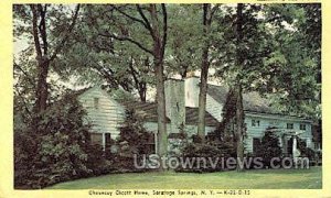 Chauncey Olcott Home - Saratoga Springs, New York NY  