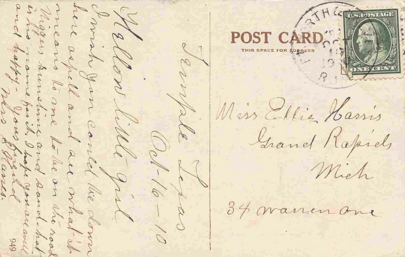 Women Waiting for the Mail 1910 postcard