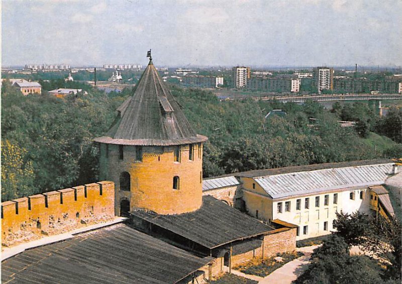 City and the Theodore Tower of the Novgorod Russian Federation, Russia Unused 