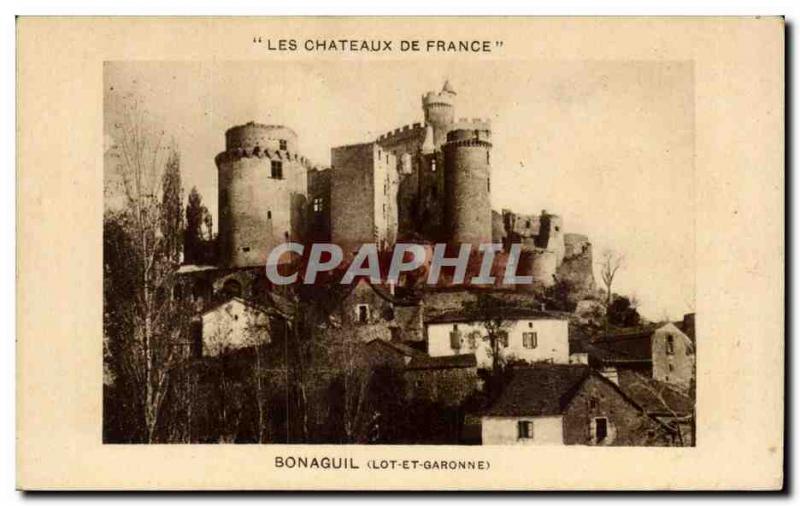 Old Postcard Bonaguil