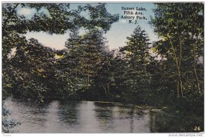 Sunset Lake , Fifth Avenue , ASBURY PARK , New Jersey , 00-10s