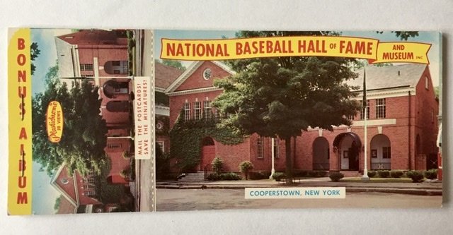 National Baseball Hall of Fame, Cooperstown NY Bonus Album Booklet