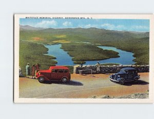 Postcard Whiteface Memorial Highway, Adirondack Mts., New York