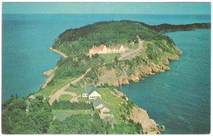 Keltic Lodge, Cape Breton Highlands National Park, NS, Aerial View Postcard #1