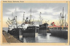 Fishing Boats in the Harbor Galveston Texas