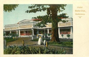 Asia Indonesia SE Postcard C-1910 Dutch West Indies Hotel Belle Vue 22-8286 