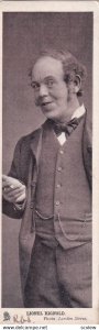 Lionel Rignold, London Stereo, Bookmark Card, PU-1903; TUCK Series 1