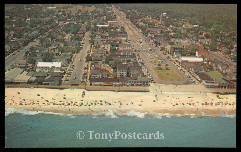 Aerial View of Rehoboth Beach