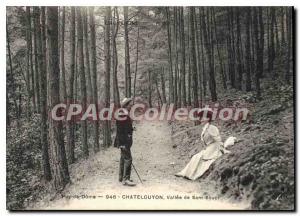 Old Postcard Chatel Guyon Vallee De Sans Souci