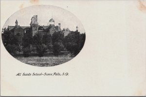 All Saints School Sioux Falls South Dakota Vintage Postcard C072