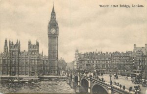 London Thames navigation & sailing Westminster paddle steamer bus Big Ben