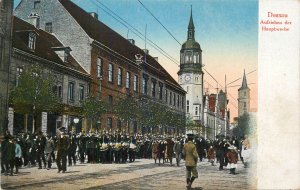 Germany Dessau - raising the main guard military parade