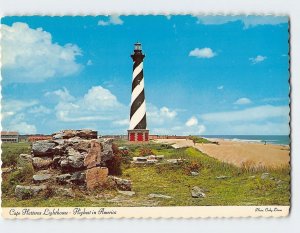 Postcard Cape Hatteras Lighthouse, Highest in America, Buxton, North Carolina