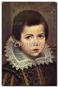 Old Postcard Cornelius Your young boy Portrait Museum D & # 39Anvers