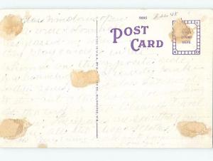 Damaged-Back Linen GRAND PIANO IN LOBBY OF AMBASSADOR HOTEL Los Angeles CA B4246