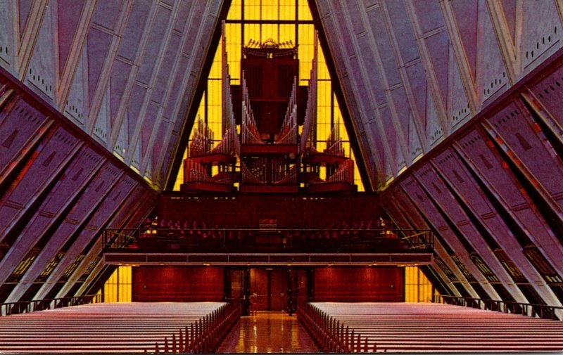 Colorado Colorado Springs U S Air Force Academy Organ In Protestant Chapel