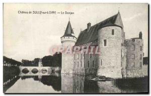 Old Postcard Chateau de Sully sur Loire Le Donjon