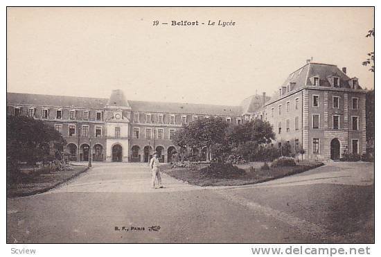 Le Lycee, Belfort (Territoire de Belfort), France, 1900-1910s