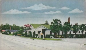 Postcard Howard Biser's Restaurant Jacksonville FL