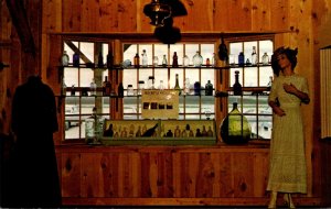 Illinois Mendota Time Was Village Museum Famous Bottle Window