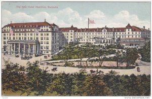 BERMUDA; The New Hotel Hamilton, PU-1910