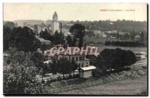 Orbec - La Gare - Train - trein - Old Postcard