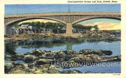 Pawtucketville Bridge - Lowell, Massachusetts MA