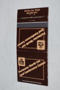 Perimeter North Inn and Conference Center Atlanta GA 30 Strike Matchbook Cover