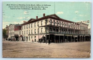 Montgomery AL Jefferson Davis Office Confederate Capitol Alabama