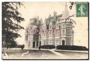 Vouzeron - the Castle - Old Postcard