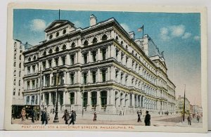 Philadelphia Pa Post Office 9th & Chestnut Streets Postcard A14