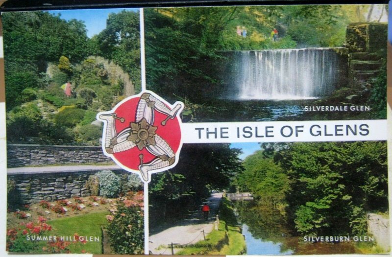 Isle of Man Isle of Glens Silverburn Summer Hill - unposted