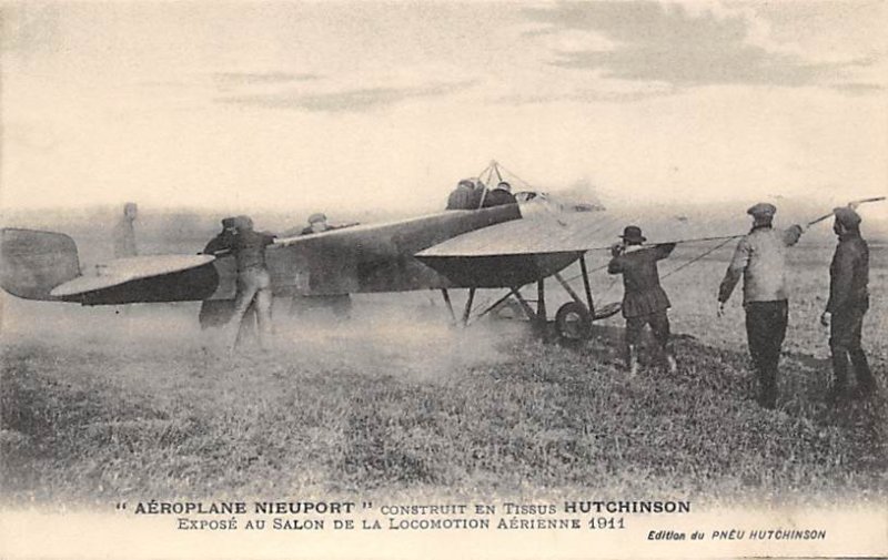 Aeroplane Nieuport Hutchinson Zeppelin Unused 