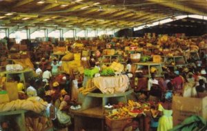 Jamaica Typical Market Scene