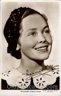 Maureen O'Sullivan Actress / Actor Postcard Post Card Old Vintage Antique Act...