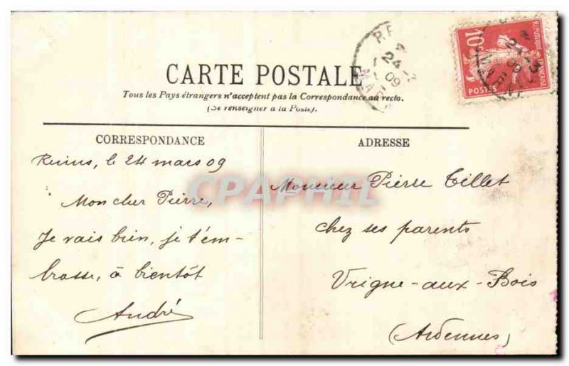 Paris - 14 - The Sacred Heart - Montmartre - Old Postcard