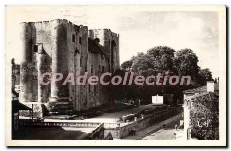 Old Postcard Niort Le Donjon