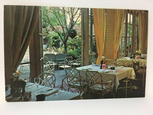 Brennan's French Restaurant Postcard Houston TX Texas Inside Interior View